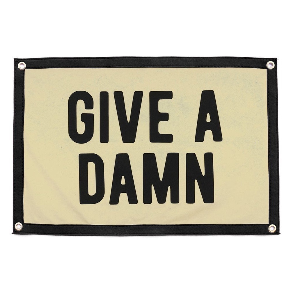 Give A Damn Camp Flag